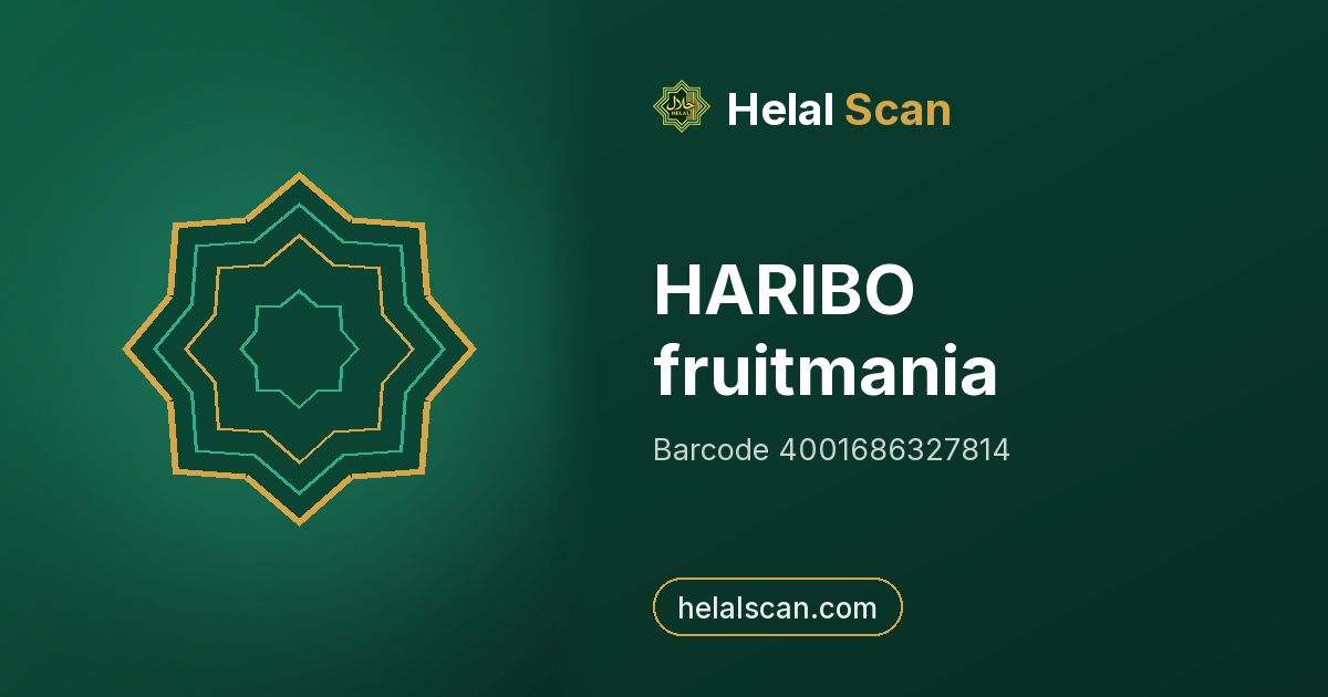 HARIBO fruitmania