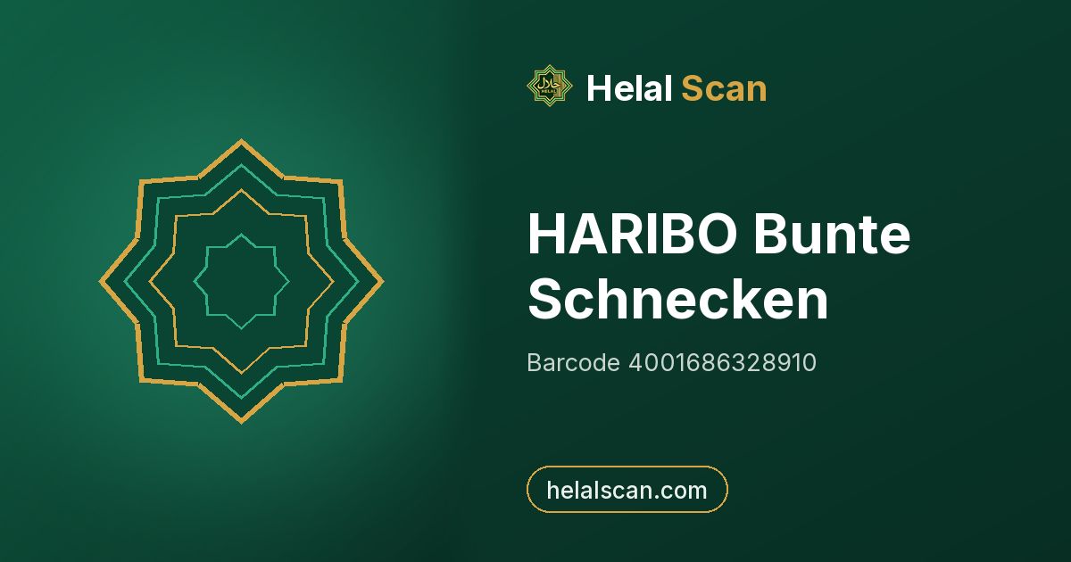 HARIBO Bunte Schnecken