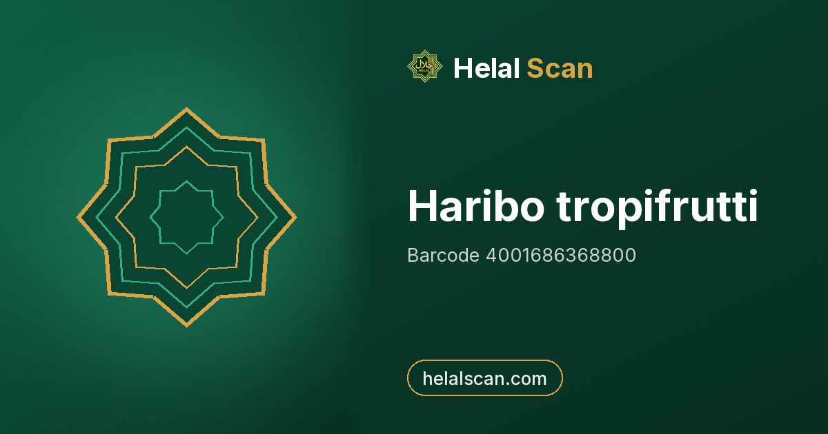 Haribo tropifrutti