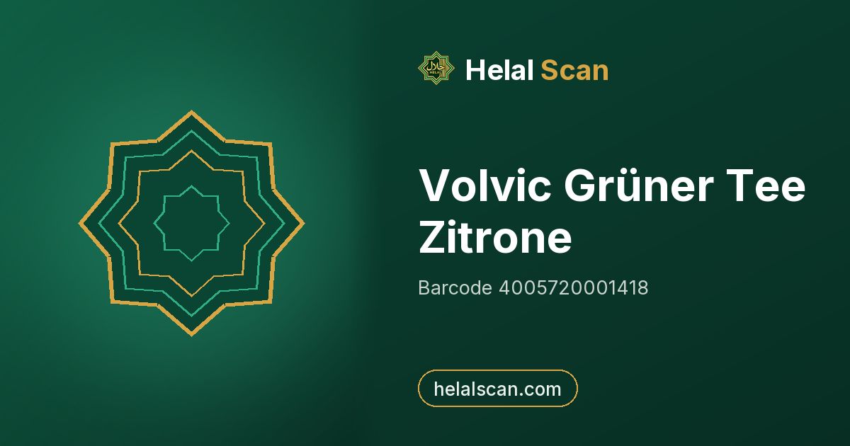 Volvic Grüner Tee Zitrone