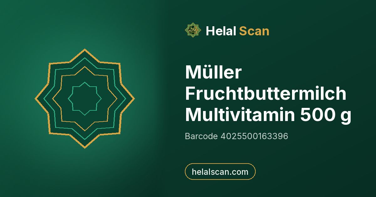Müller Fruchtbuttermilch Multivitamin 500 g