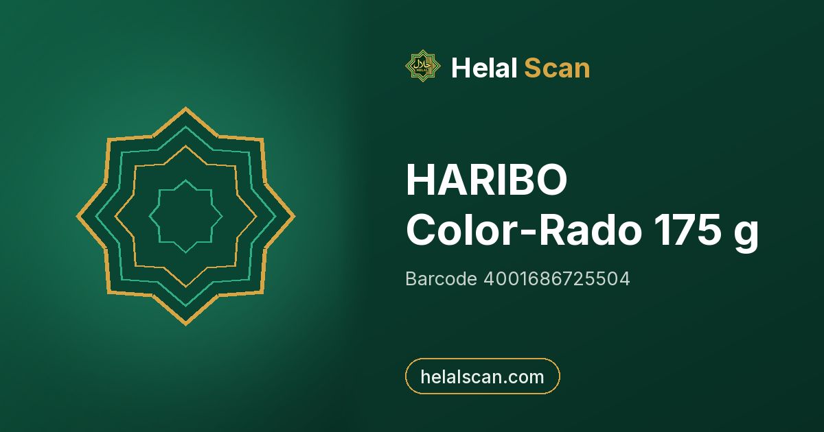 HARIBO Color-Rado 175 g