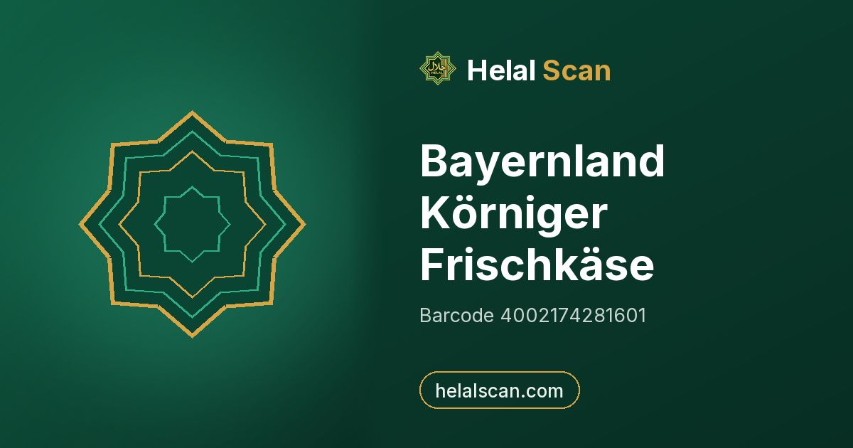 Bayernland Körniger Frischkäse