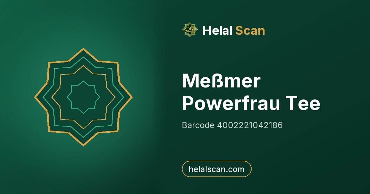 Meßmer Powerfrau Tee