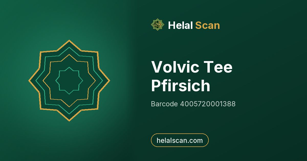 Volvic Tee Pfirsich