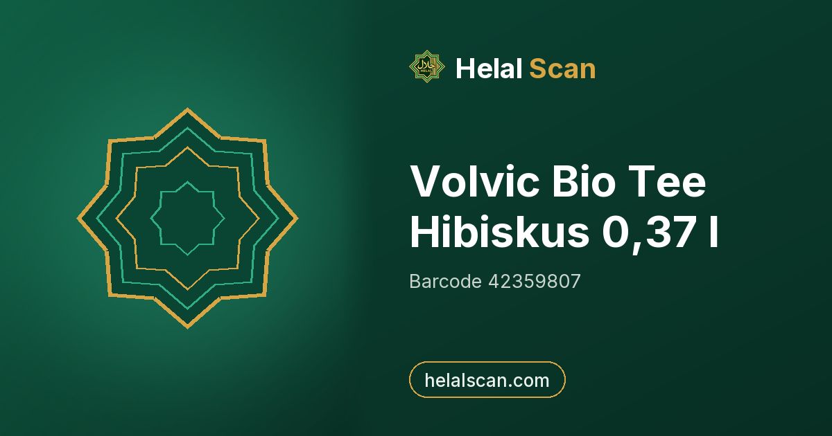 Volvic Bio Tee Hibiskus 0,37 l
